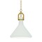 Maxim Lighting Lumi 13 White Plaster Pendant 12383WTSBR - alternate 1